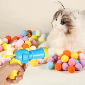 jouet chat pistolet avec balles