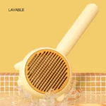 Colander jaune amusant et pratique, idéal pour égoutter fruits et légumes facilement.