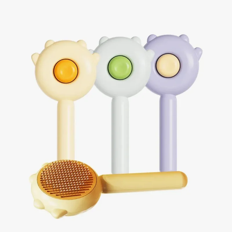 Outils de massage facial colorés et ludiques pour une routine de soins de la peau.