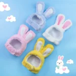 Chapeaux de lapin pastel amusants pour enfants, parfaits pour les costumes et les jeux.