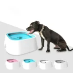 Fontaine moderne pour chien, design élégant, encourage lhydratation avec style.