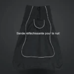 Gilet réfléchissant pour la sécurité lors dactivités nocturnes en extérieur.