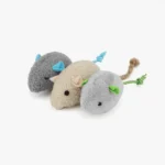 Jouets en peluche souris colorées, doux et amusants pour le jeu et la décoration denfants.