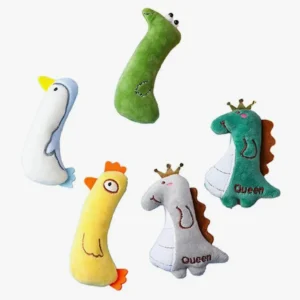 Collection de jouets en peluche colorés et amusants pour enfants et adultes.