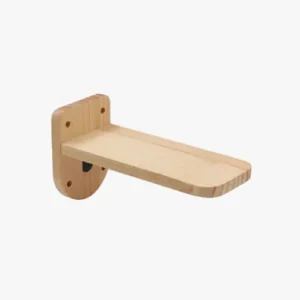Étagère en bois minimaliste, design élégant et pratique pour décorer tous les espaces intérieurs.