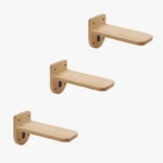 Étagères murales en bois minimalistes pour un décor élégant et pratique dans votre intérieur.
