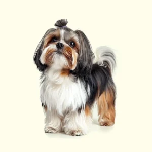 Un mignon chien Shih Tzu