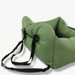 Détails du siège coussin panier pour voiture vert, adapté pour chat et chien