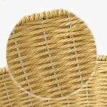 Panier suspendu pour chat en rotin