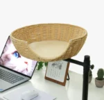 Panier en rotin solide et durable pour chat