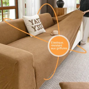 Housse de canapé extensible à protection intégrale