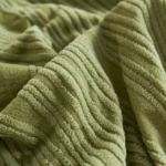 Tissu côtelé extensible résistant aux griffures de chat